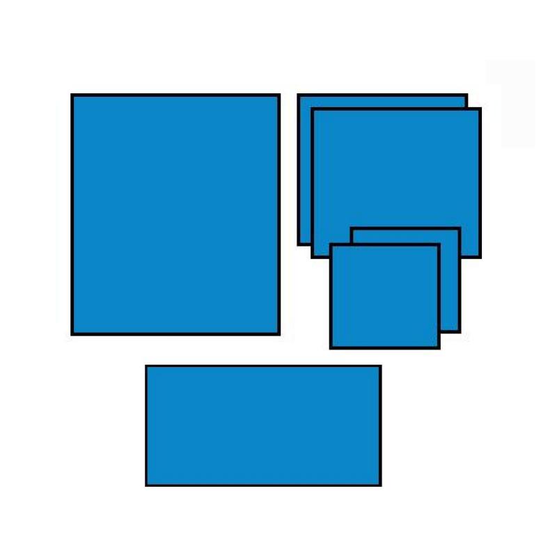 Комплект одягу та покриттів стоматологічний №2, стерильний, одноразового використання,ТМ «АХІЛЛ»